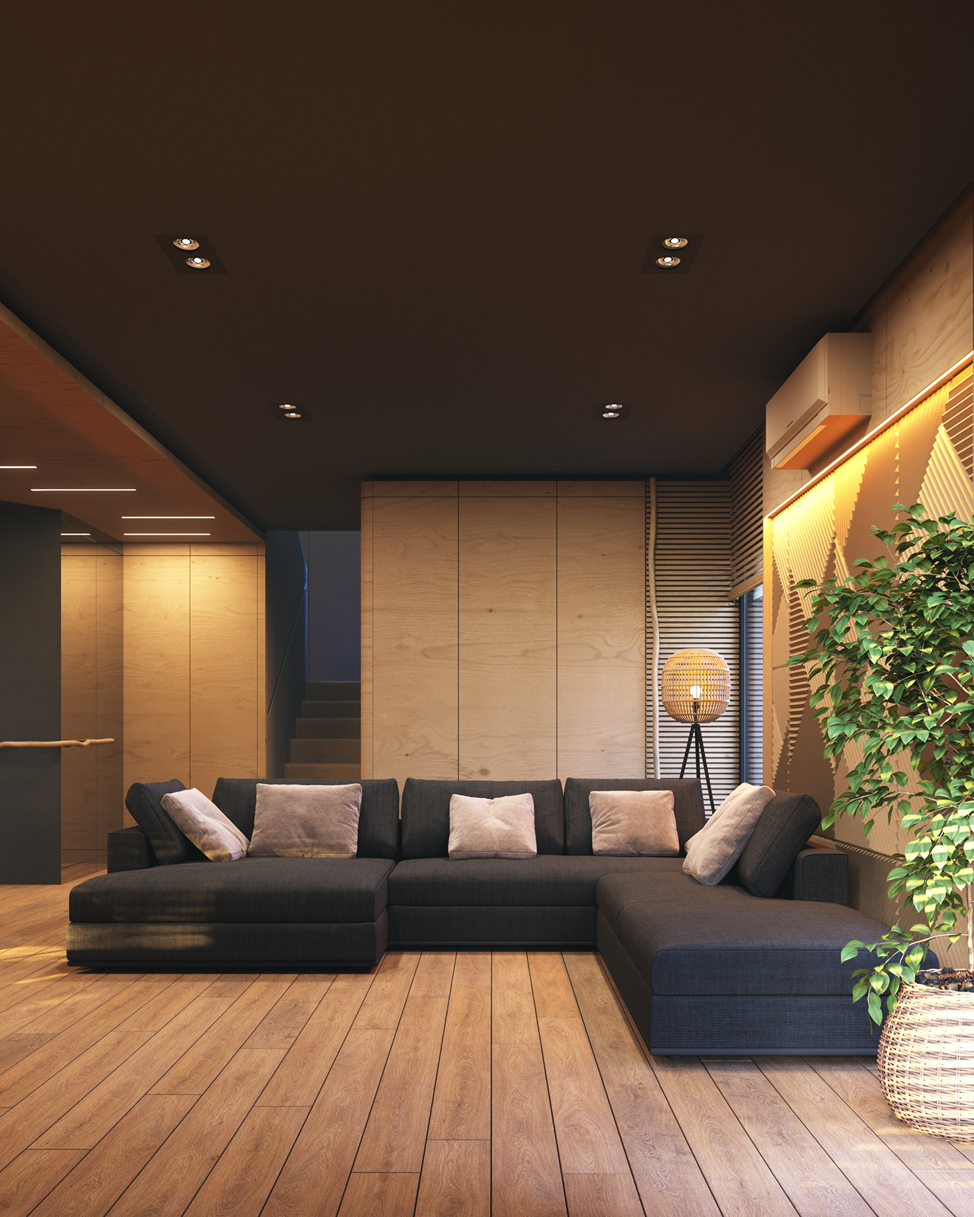 interior design  Living room Interior 3D 3dsmax corona CoronaRender  Interior Render visualization