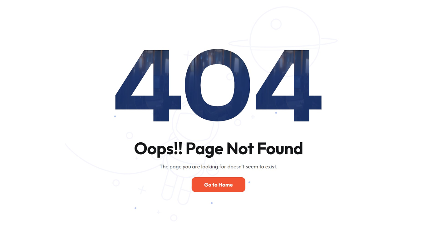 404 error 404 page design error Error page Figma oops page not found ui design Web Design 