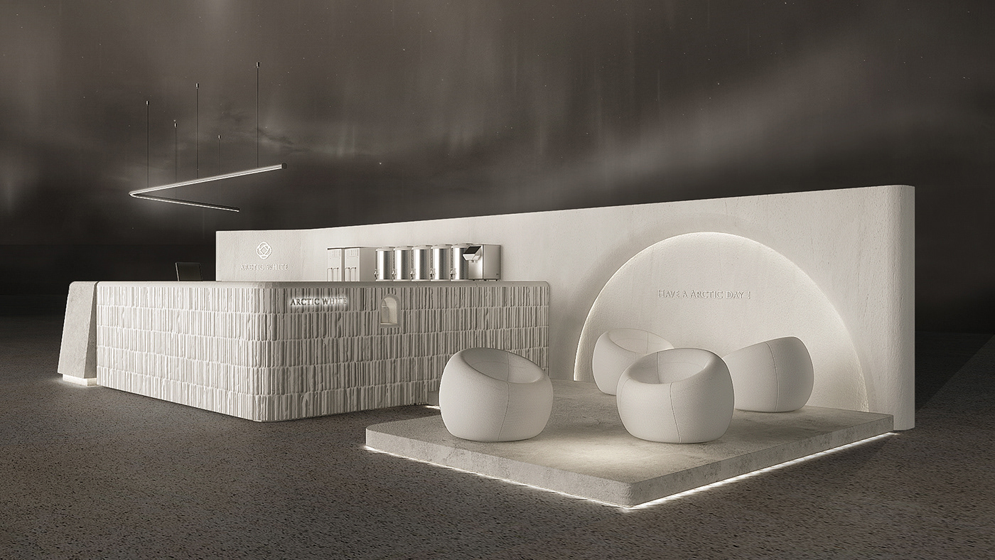 interior design  architecture commercial 23design Arctic White 醇白茶飲