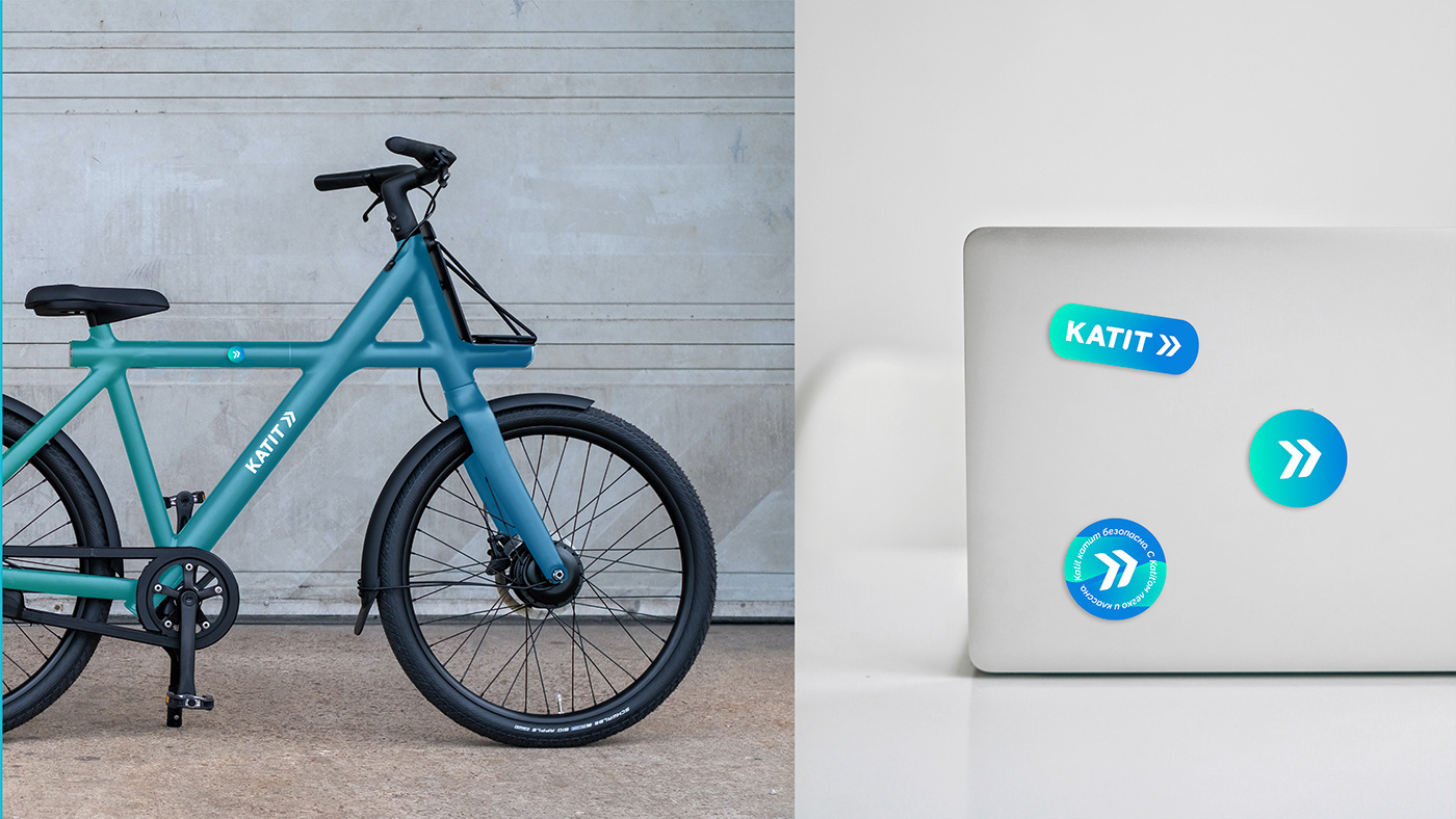 app app design Bicycle branding  gradient graphic design  identity Logotype Rent Scooter