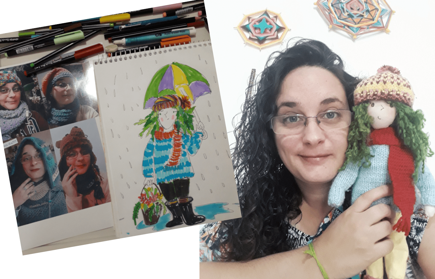 Character design  children illustration ILLUSTRATION  kidlit kidlitart postal card watercolor