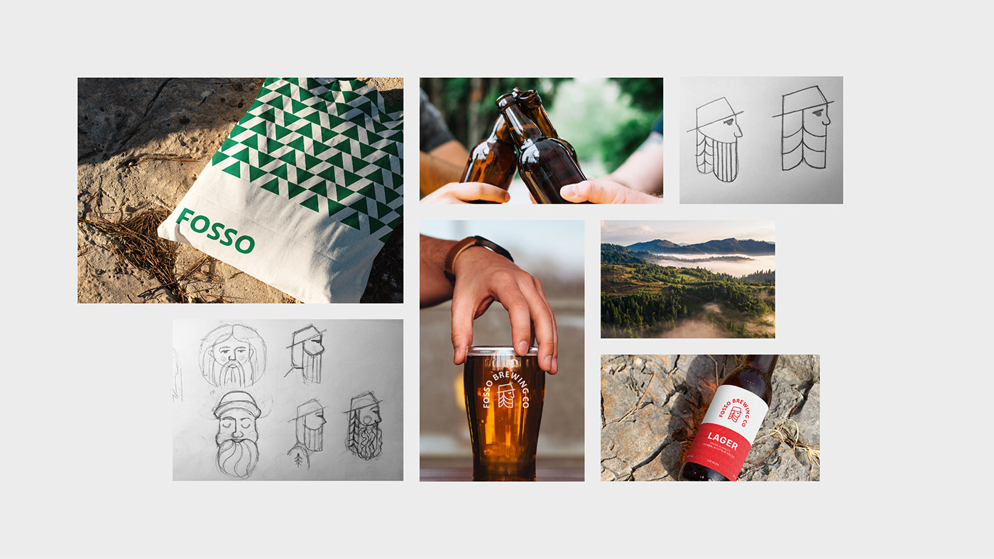 Advertising  banner beer bottle brand identity brewery craft beer logo Logo Design Packaging