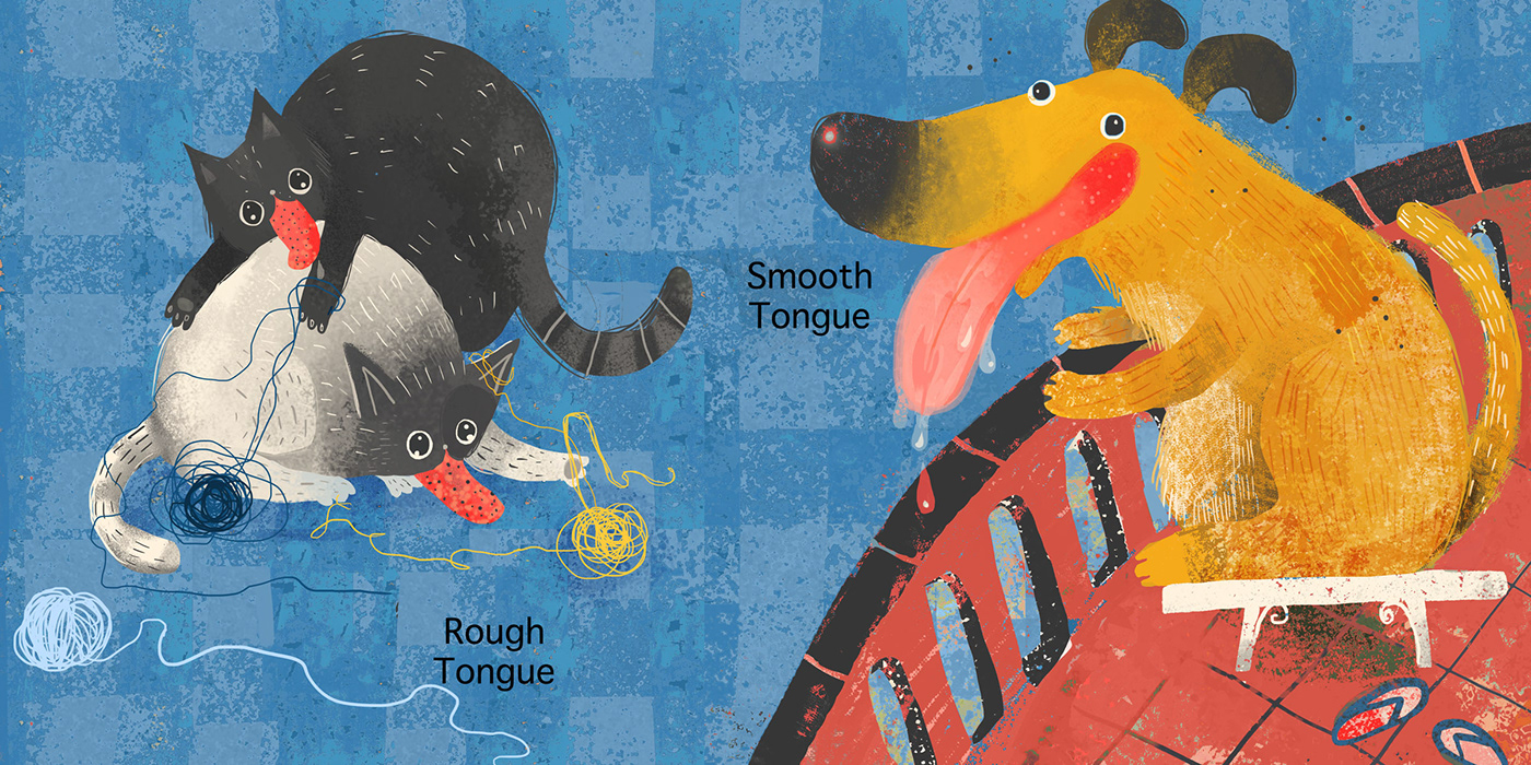 Picture book children's book Character design  ILLUSTRATION  design handdrawn animals concept art texture Digital Art 