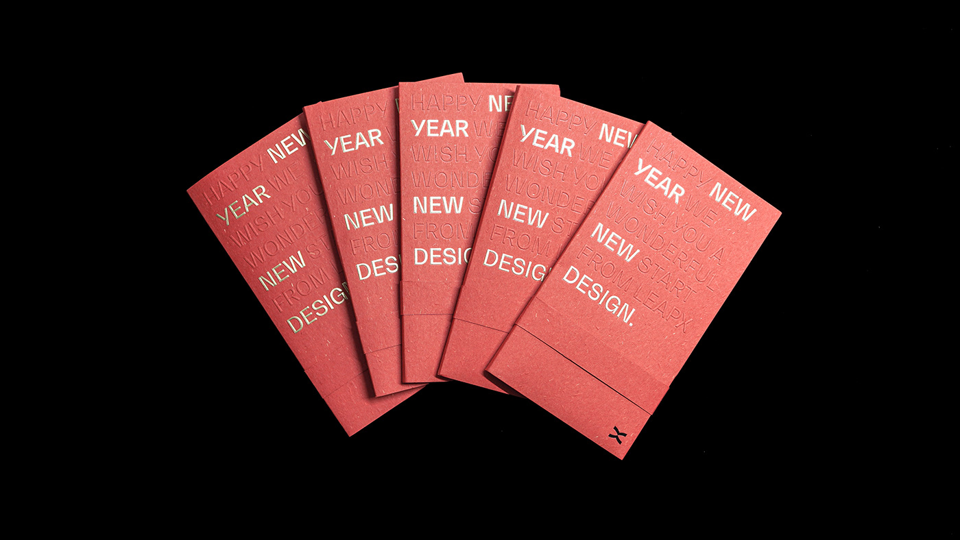 bookmark card chinese new year graphic design  new year ox print Red Packet