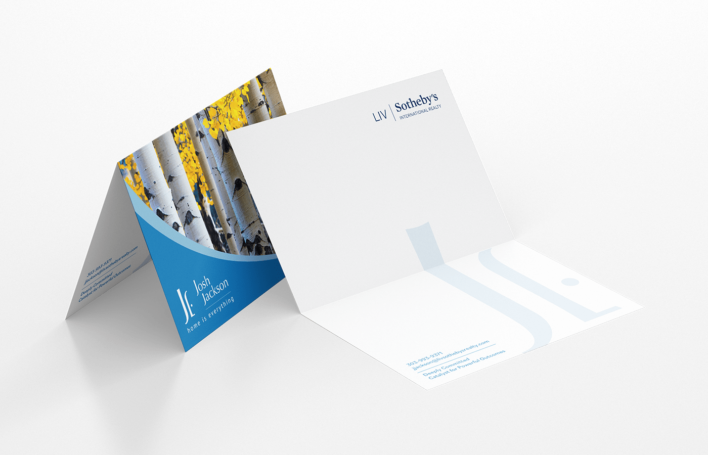 Branded Materials branding  greeting cards letterhead logo Logo Design notecards realtor Stationery