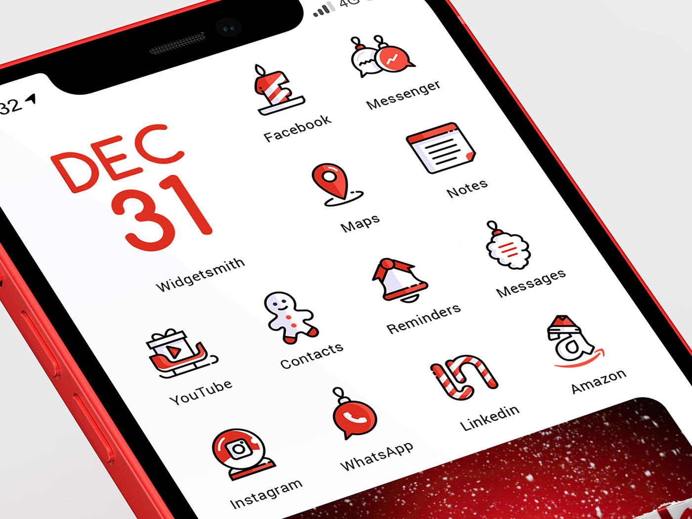 Candy christmas icon icons pack icons set ios 14 ios14 ios14 icon iphone icons iphone ui xmas
