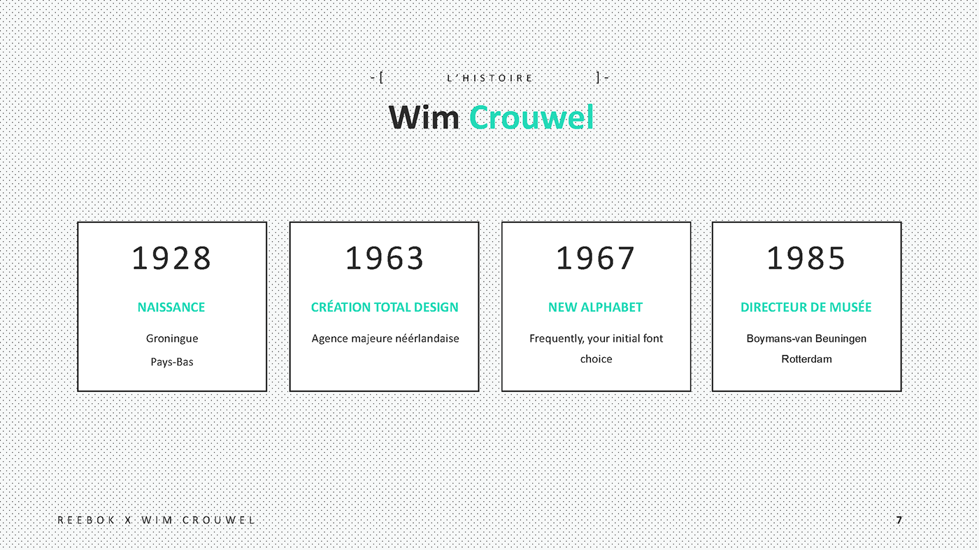 clothes design graphic design  Identity Design logo reebok wim crouwel