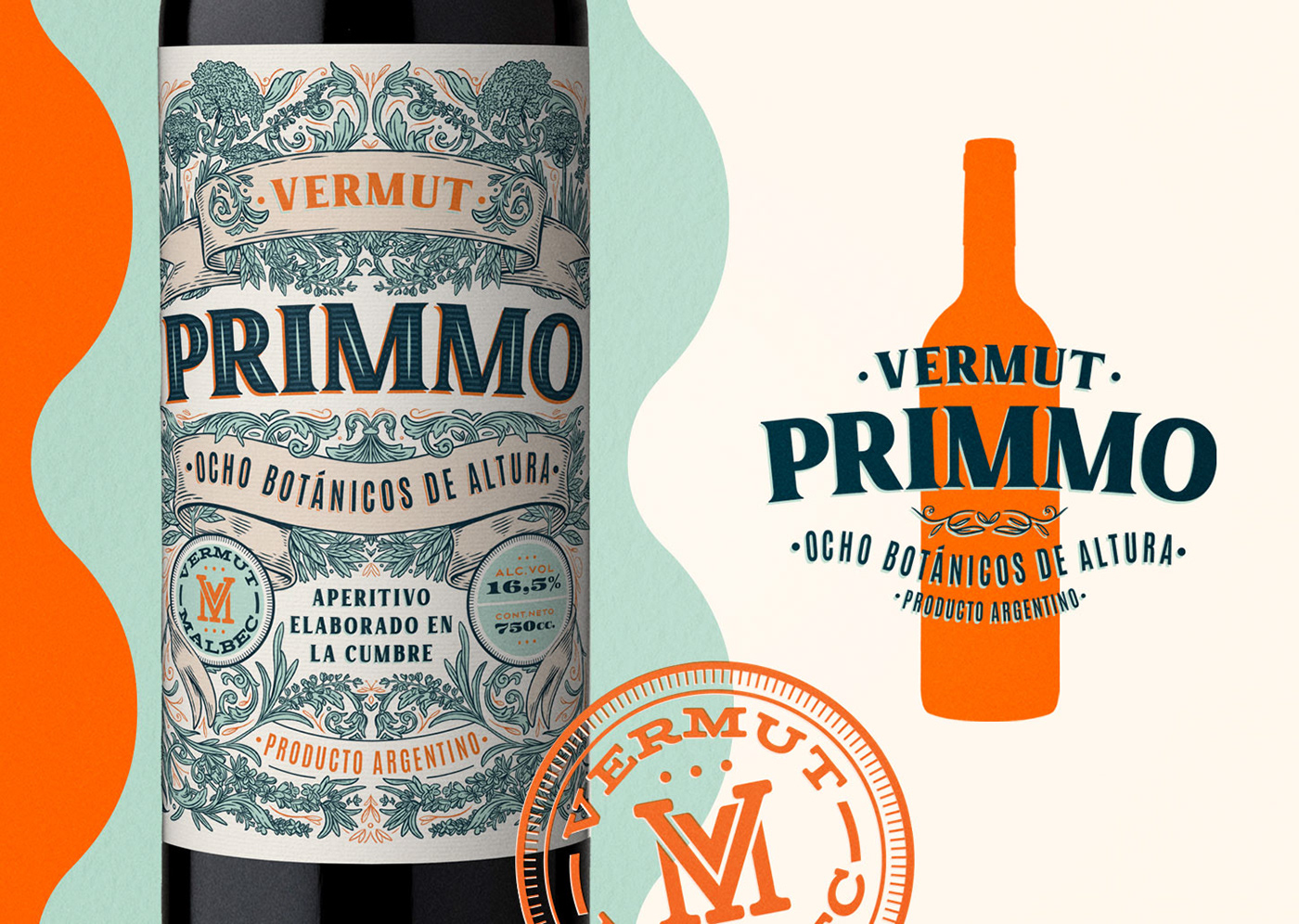 aperitivo design drink Label package Packaging packaging design product Vermouth vermut