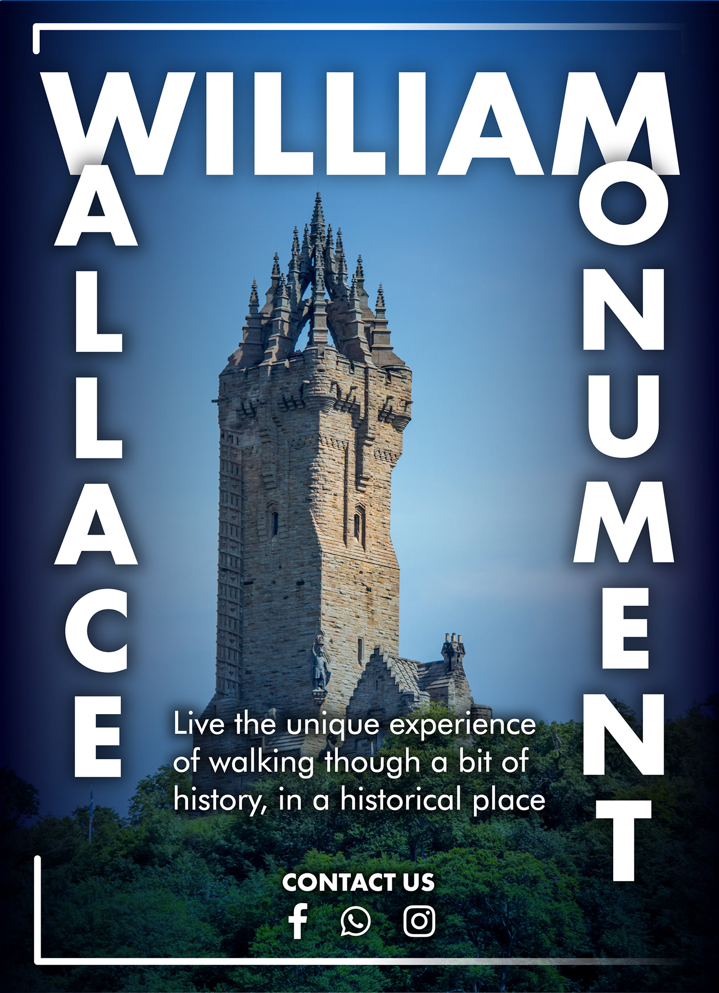 scotland Landscape architecture visualization William Wallace braveheart freedom history culture identity