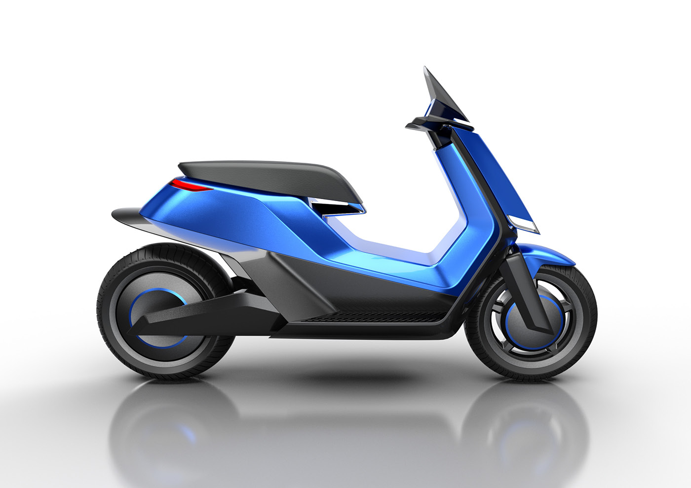 e-scooter motorcycle Scooter e-mobility industrial design  automobile design Rhino 3D product design  concept sketch