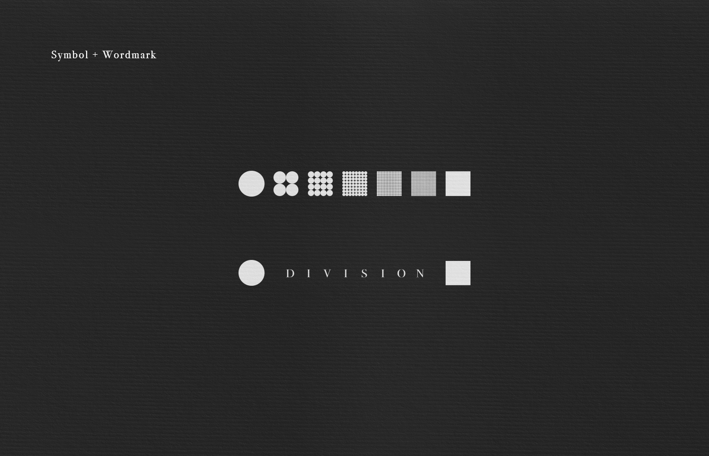 modern brand typography   Layout black White editorial identity division bx