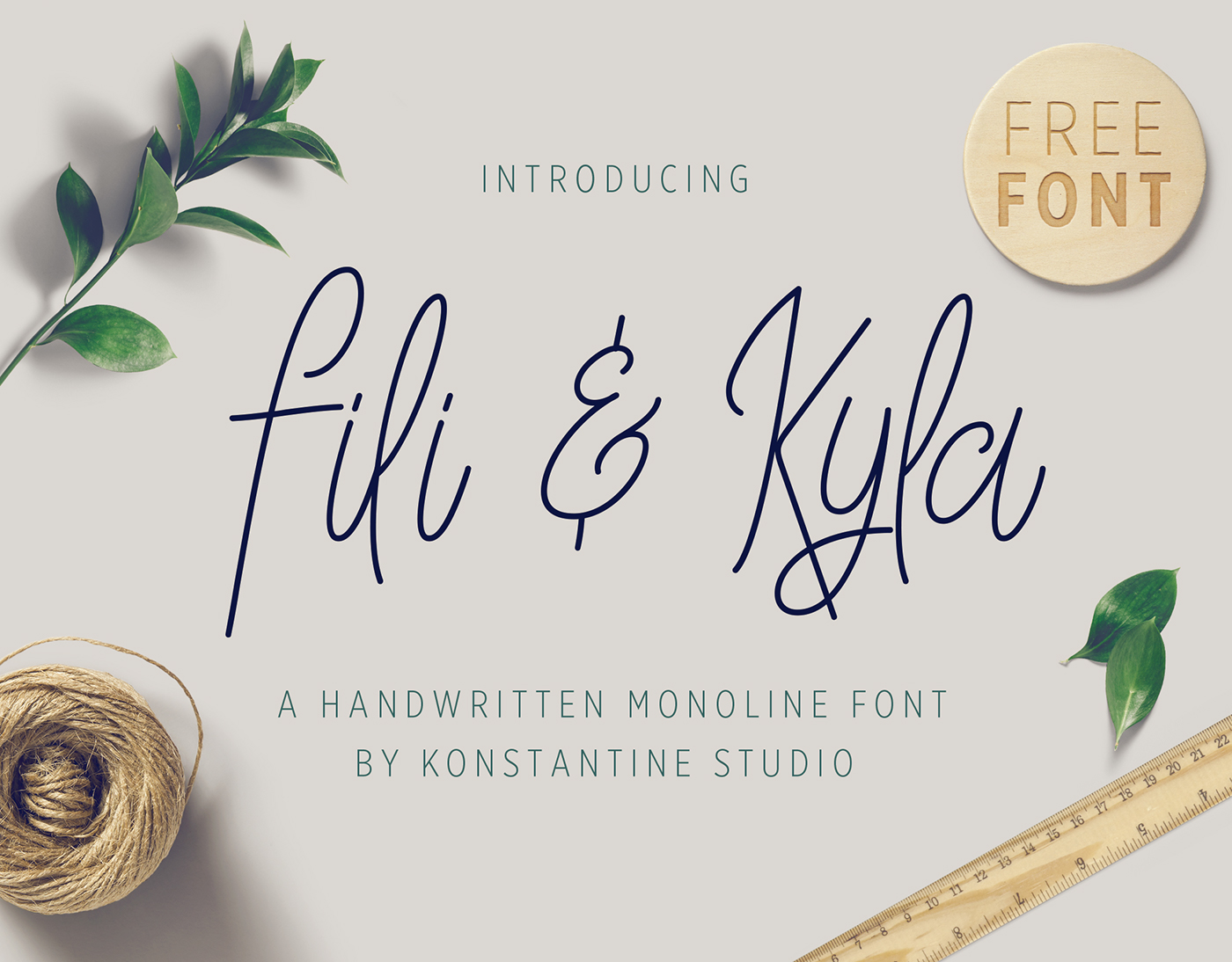 free download freefont vintage girly casual decorative lettering HAND LETTERING Typeface