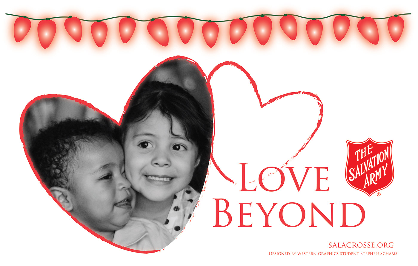 Salvation Army poster kettle Love Beyond