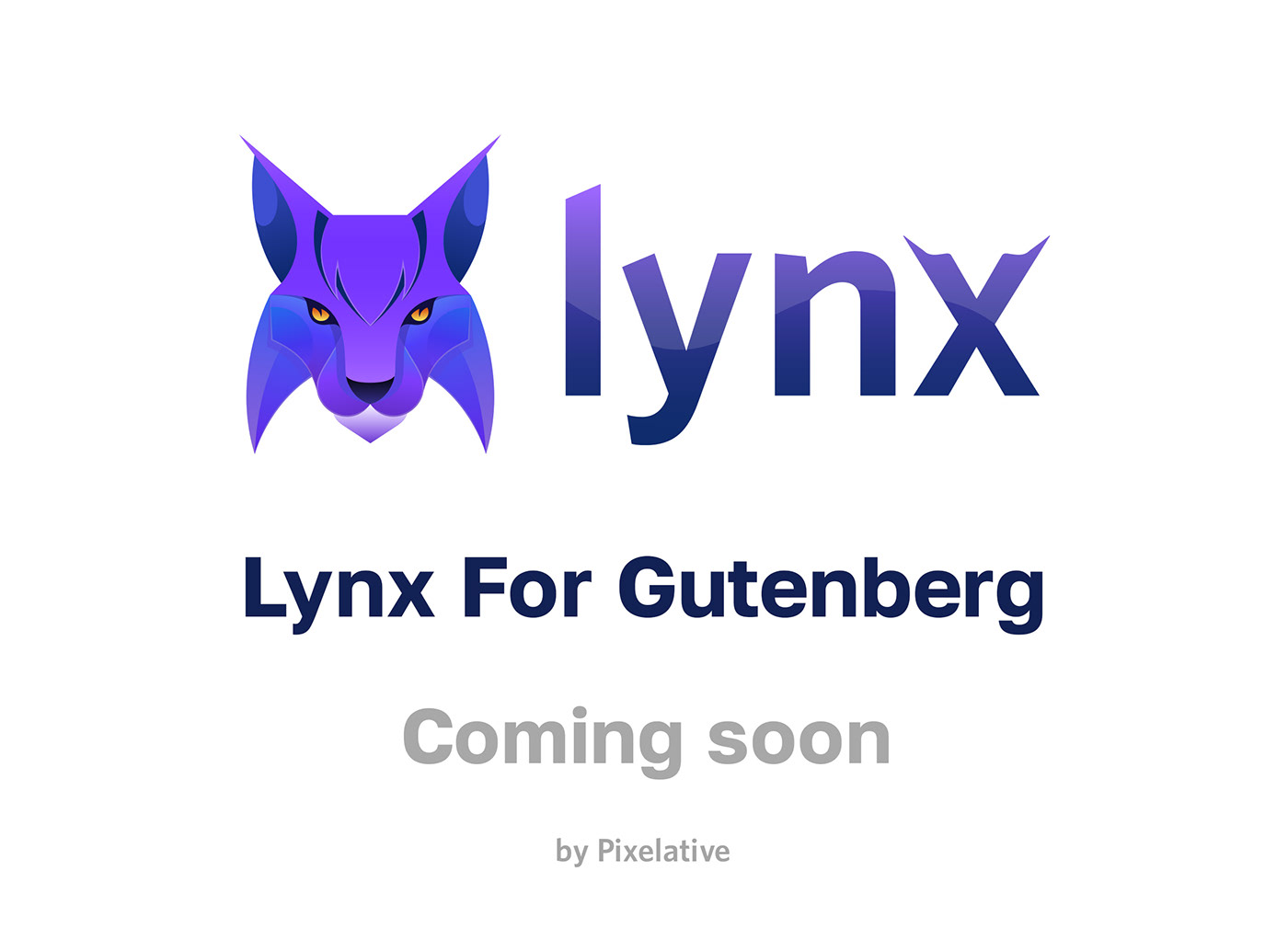 Advertising  brand identity gradient logo Gutenberg logo Logo Design lynx Lynx Logo marketing   visual identity