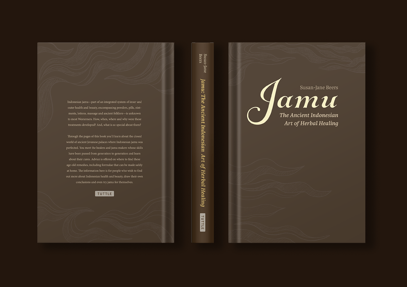 book design Book Cover Design jamu javanese indonesia culture book