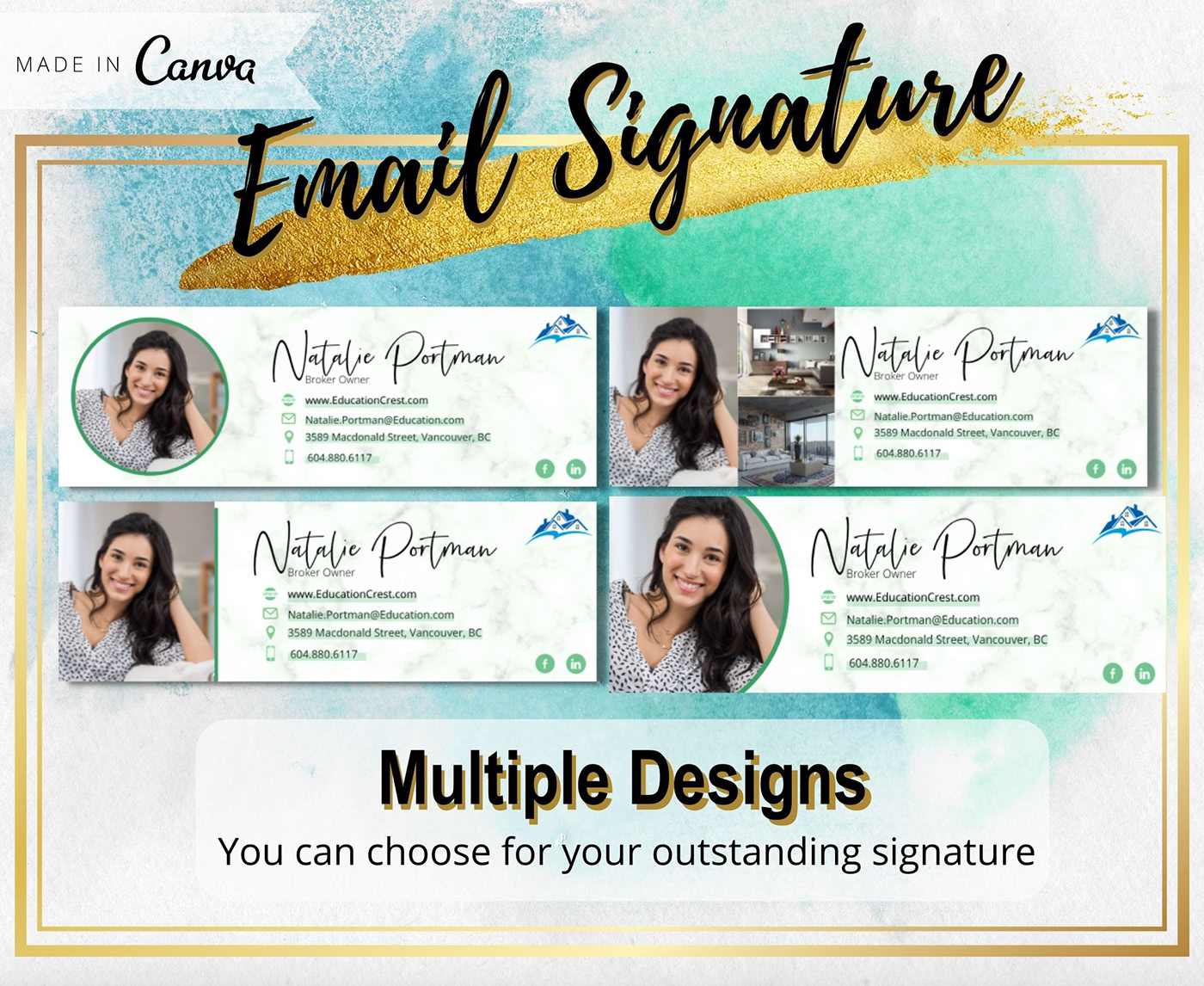 email signature GMail gmail signature Outlook signature