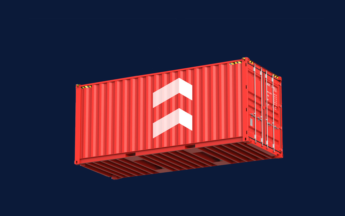 box Brand Design brand identity branding  Cargo container Logistics logo Logo Design Transport