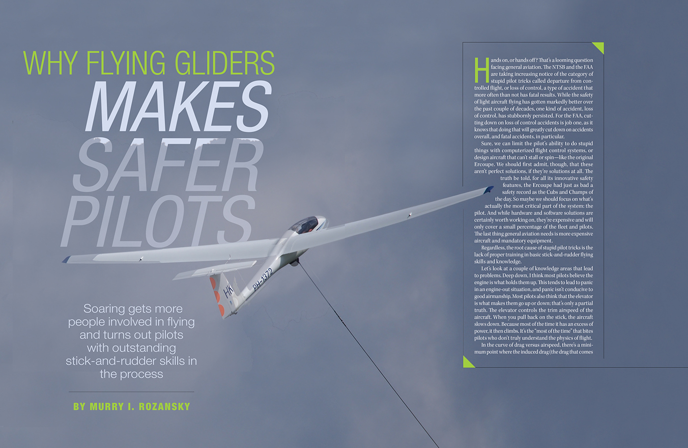 plane Pilot magazine Plane & Pilot typography   Travel publication design