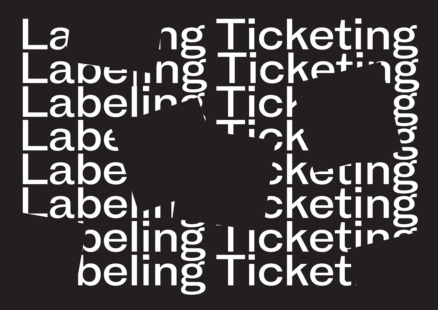 Fashion  Label ticket Mockup free dude typography   press
