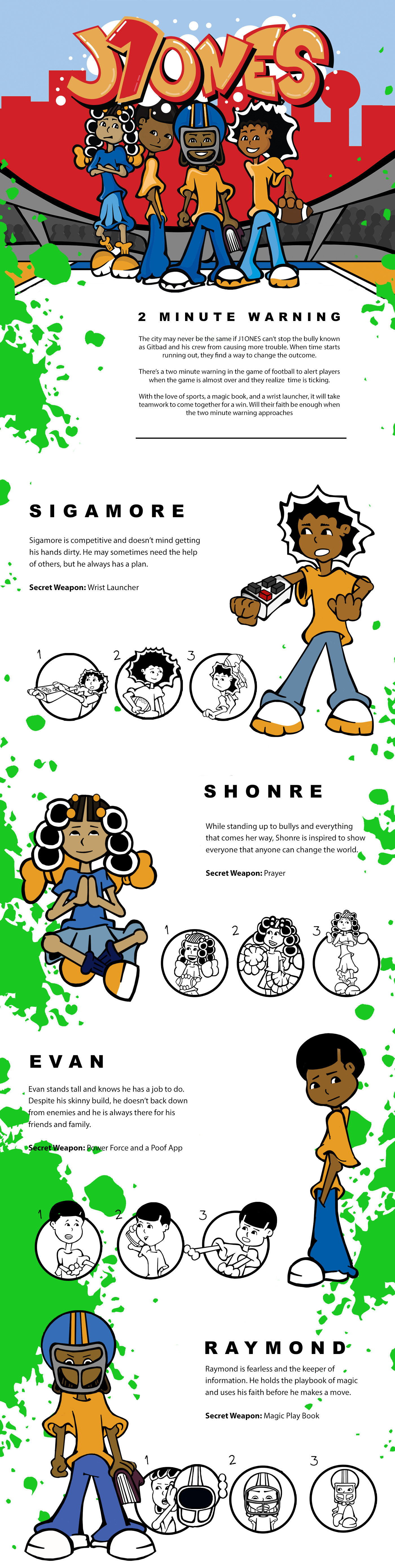 2d illustrator cartoon character development children's book childrens illustrations Graphic Novel illustrations Illustrator african american african illustration