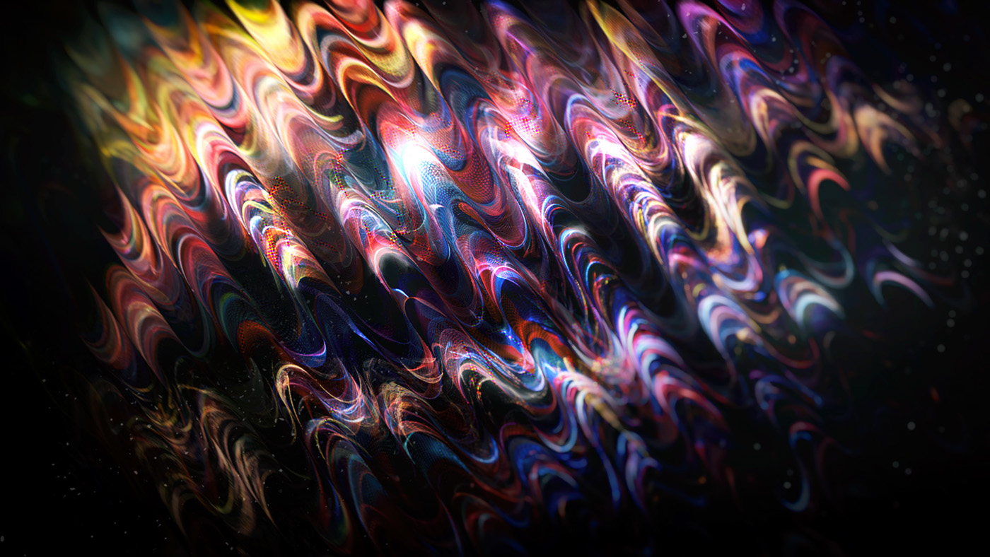design 3D cinema 4d concept fractal lines Digital Art  CGI photoshop Trapcode