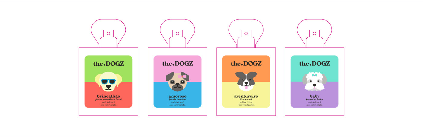 branding  dog identity logo Mockup packing Pet product shampoo template