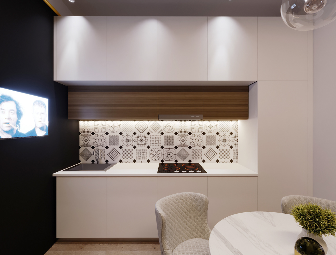 architecture apartament kaleniukarchitect interior design  visualization archviz 3ds max Render KALENIUKDESIGN