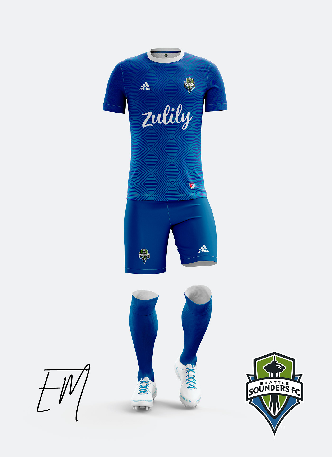 mls sounders seattle jersey concept kit soccerkit