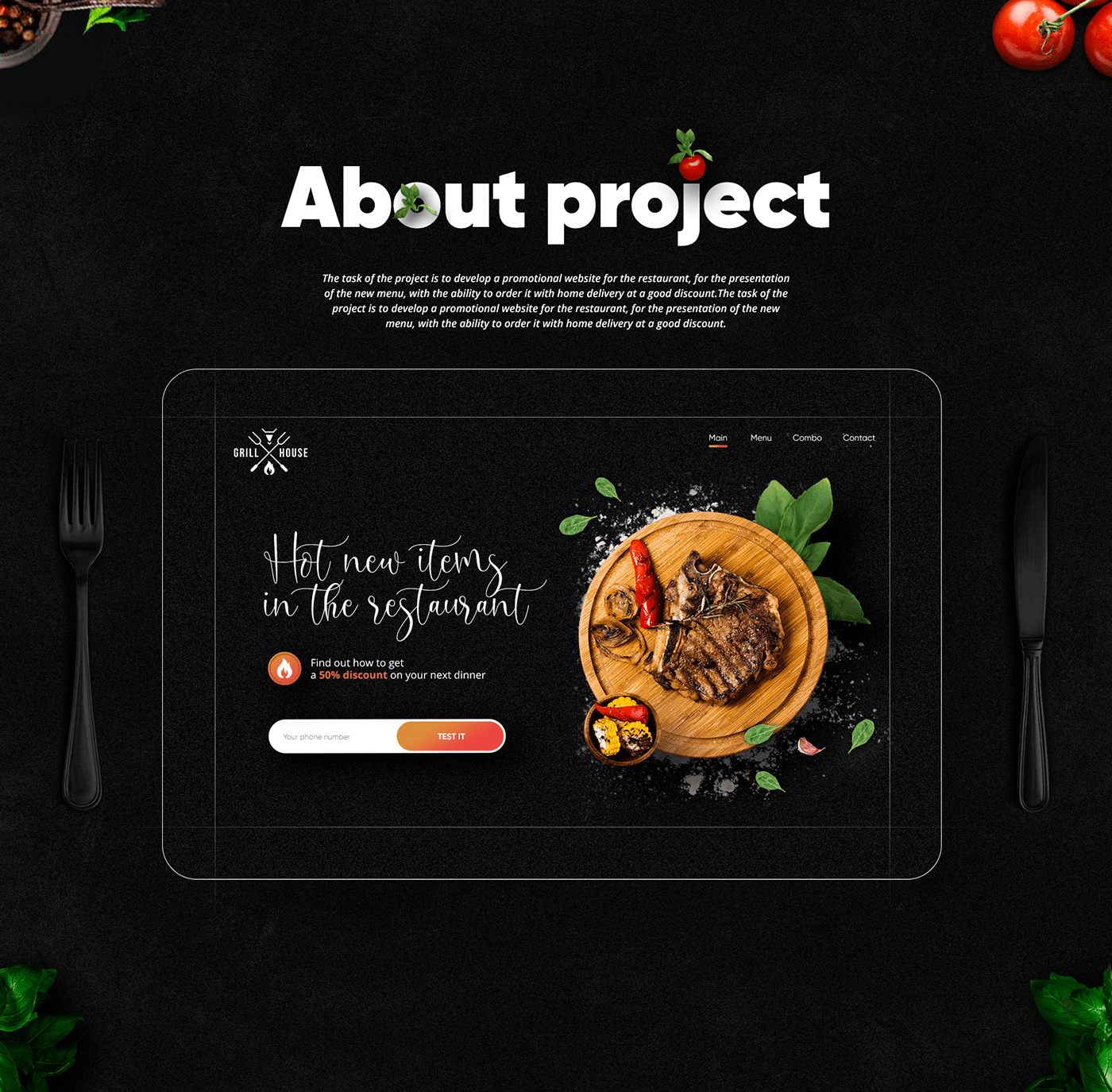 delivery eat fastfood Food  grillhouse landing page meat restaurant еда ресторан