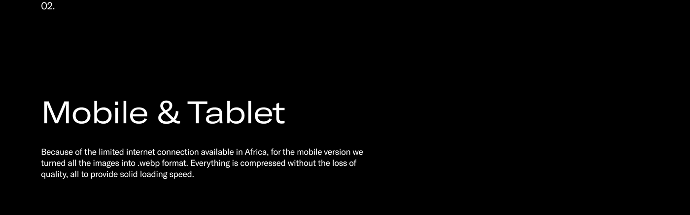 africa energetic Fintech minimalistic Startup UI Web Website black and white Webflow