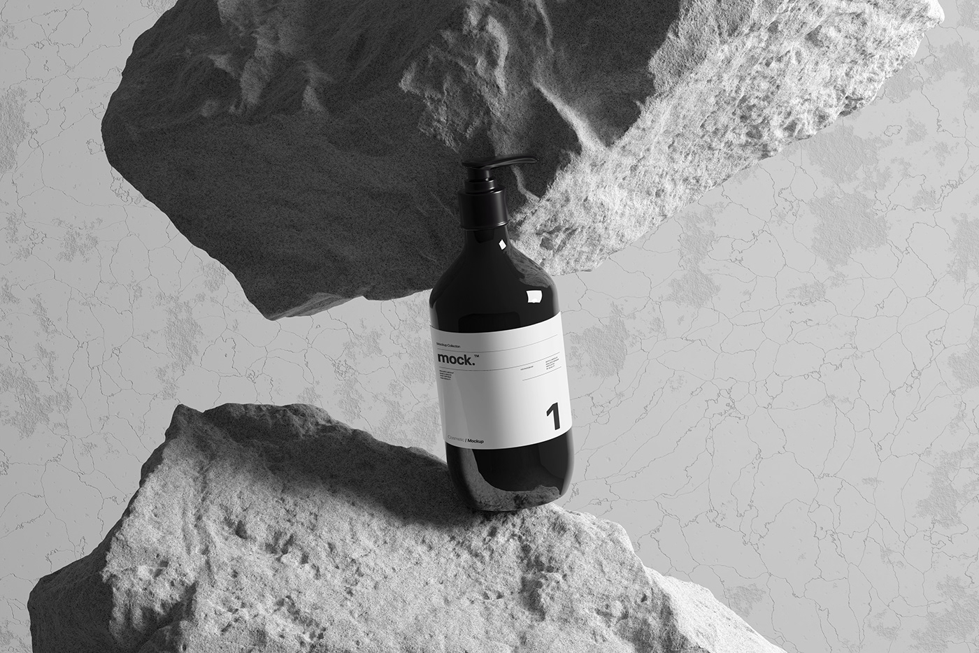 skin hygiene spray realistic oil 3D спа pump glass branding 