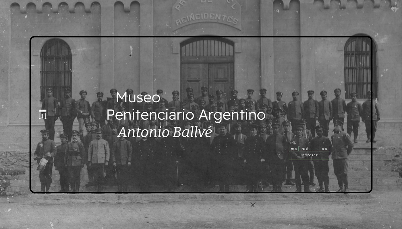 carcel museo Web Design  archivo historico edificio historia linea de tiempo timeline historical archive museo argentino