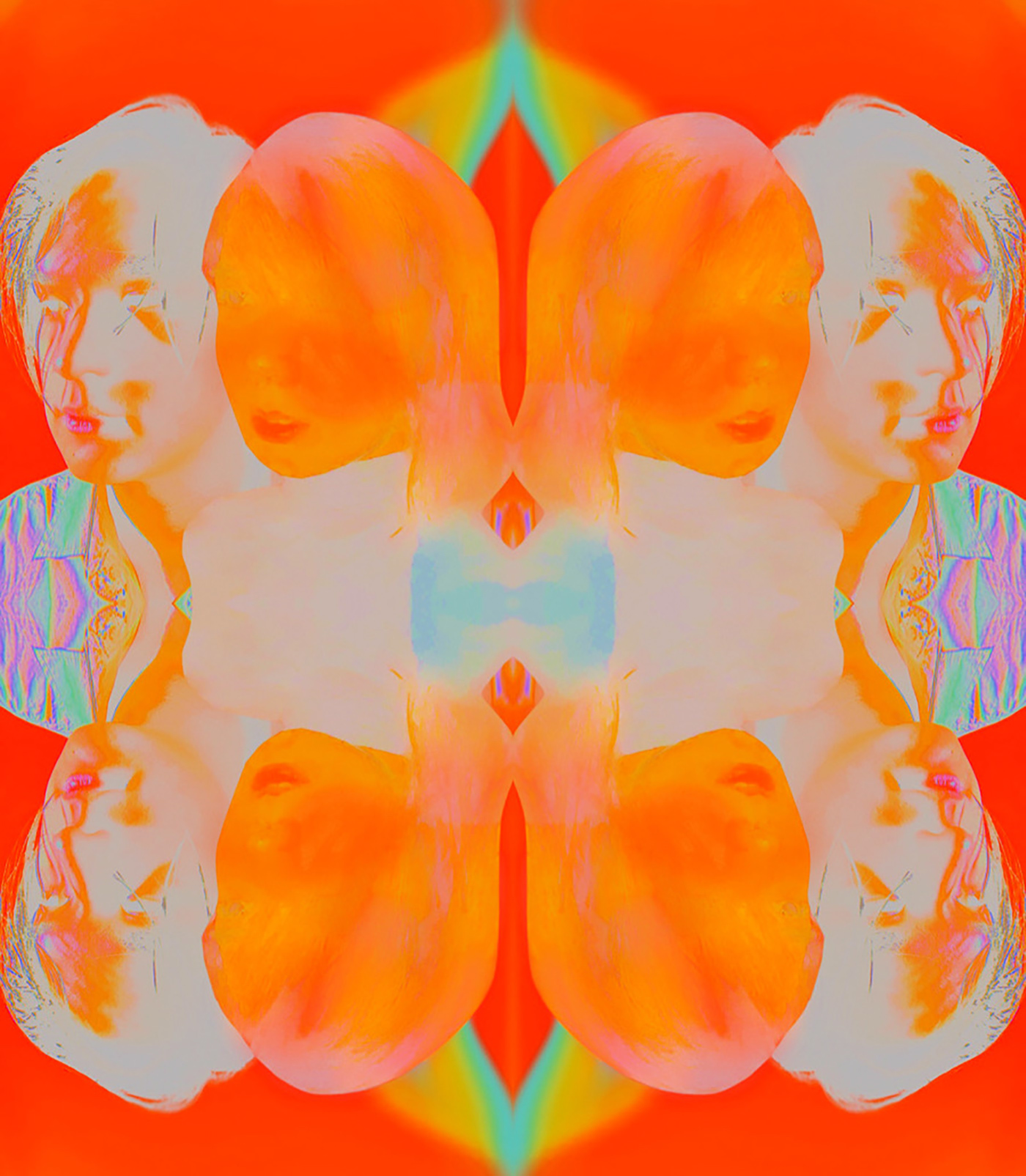 album art album cover collage concept art Digital Art  psychedelic trippy art