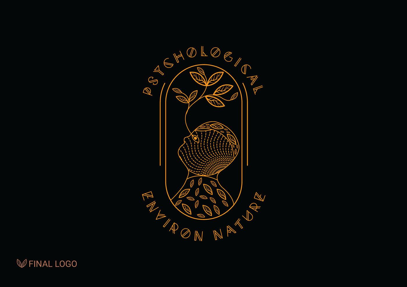 logo logodesign logodesigner pyschology herbal Yoga branding  Nature environment human