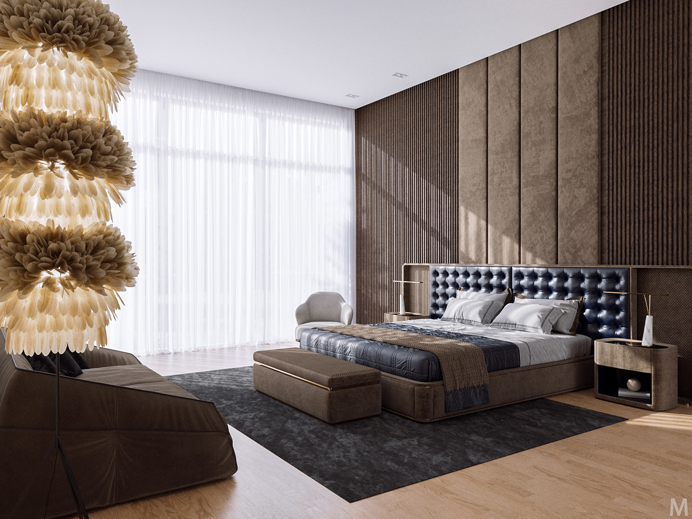 3dmax architecture bedroom corona renderer interior design  Photography  visualization vray