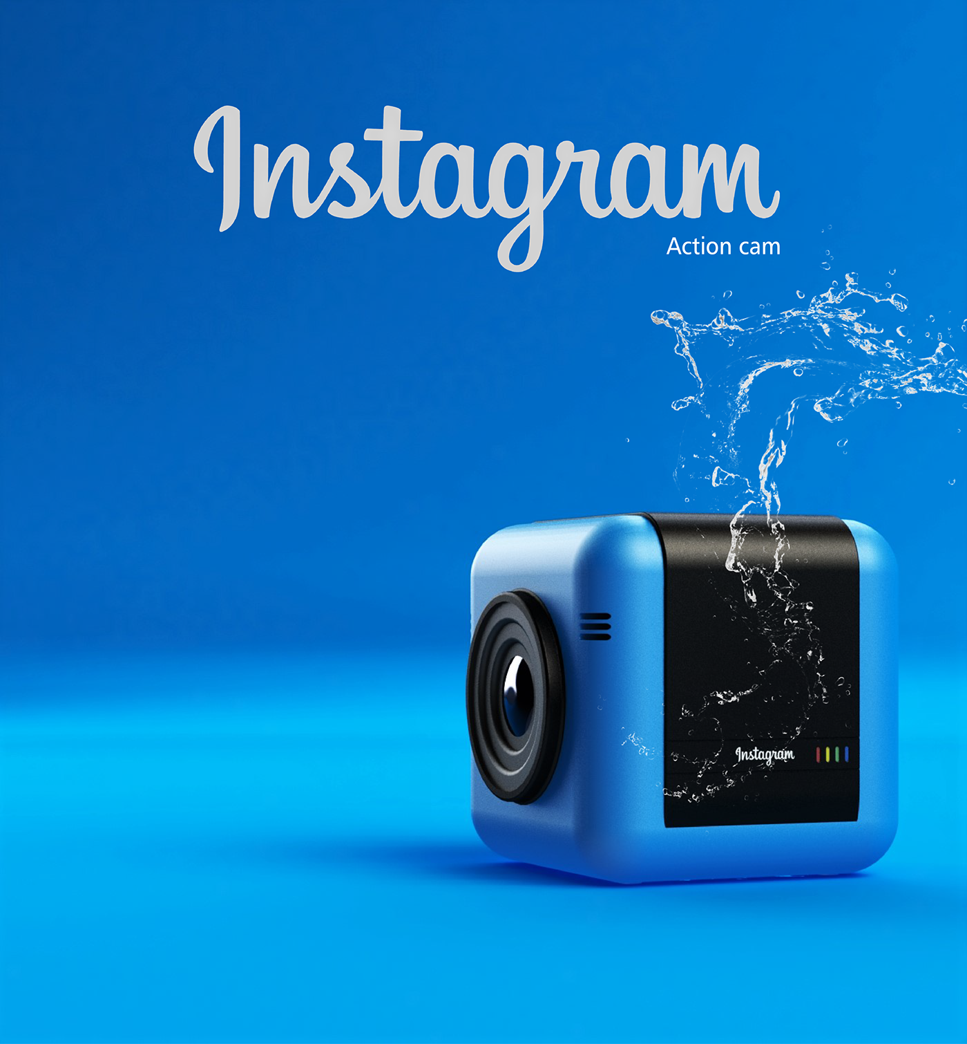 design concept camera instagram action cam product