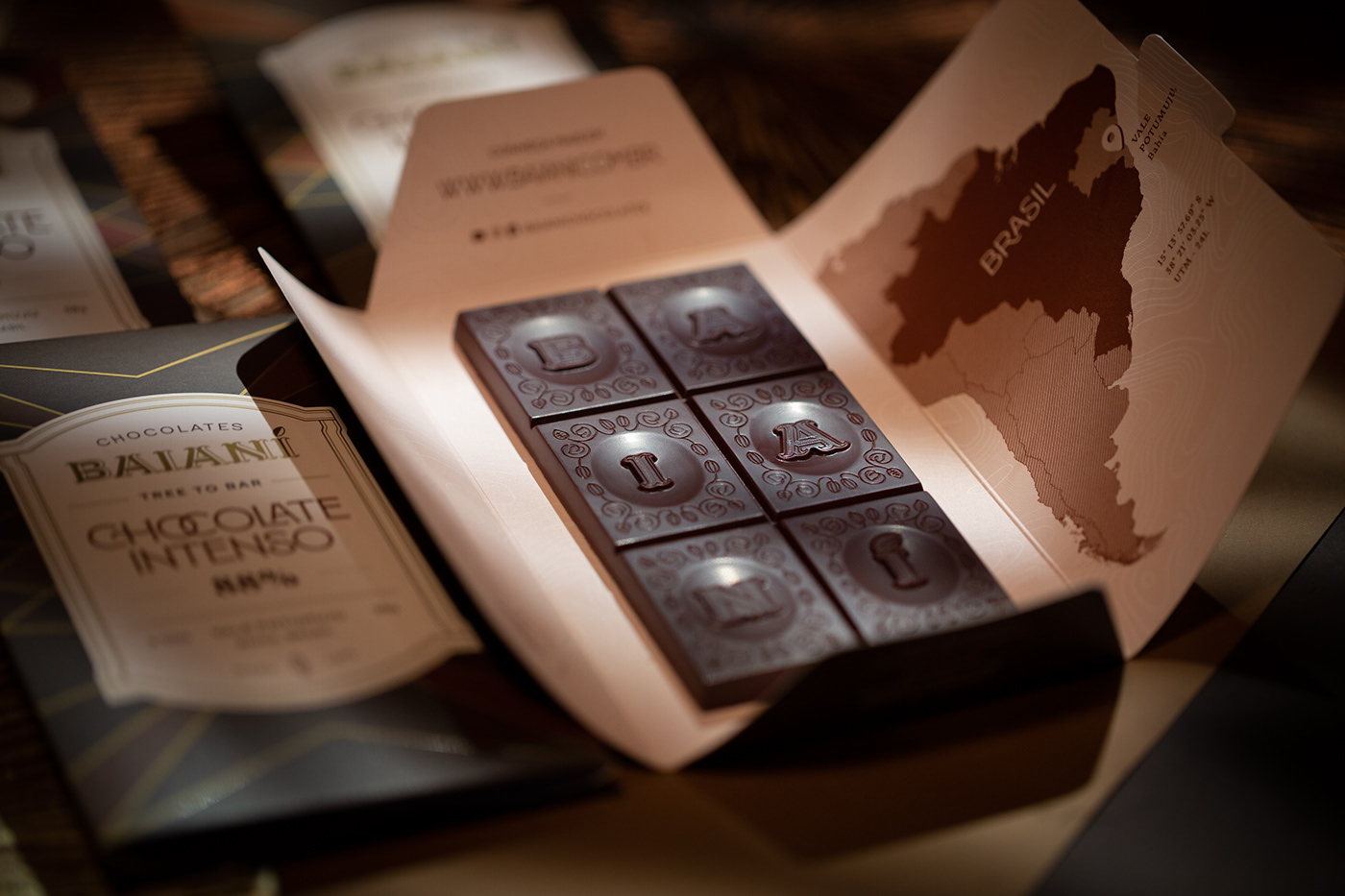 brand identity chocolate chocolate bar design Graphc Design package package design  Tree to bar