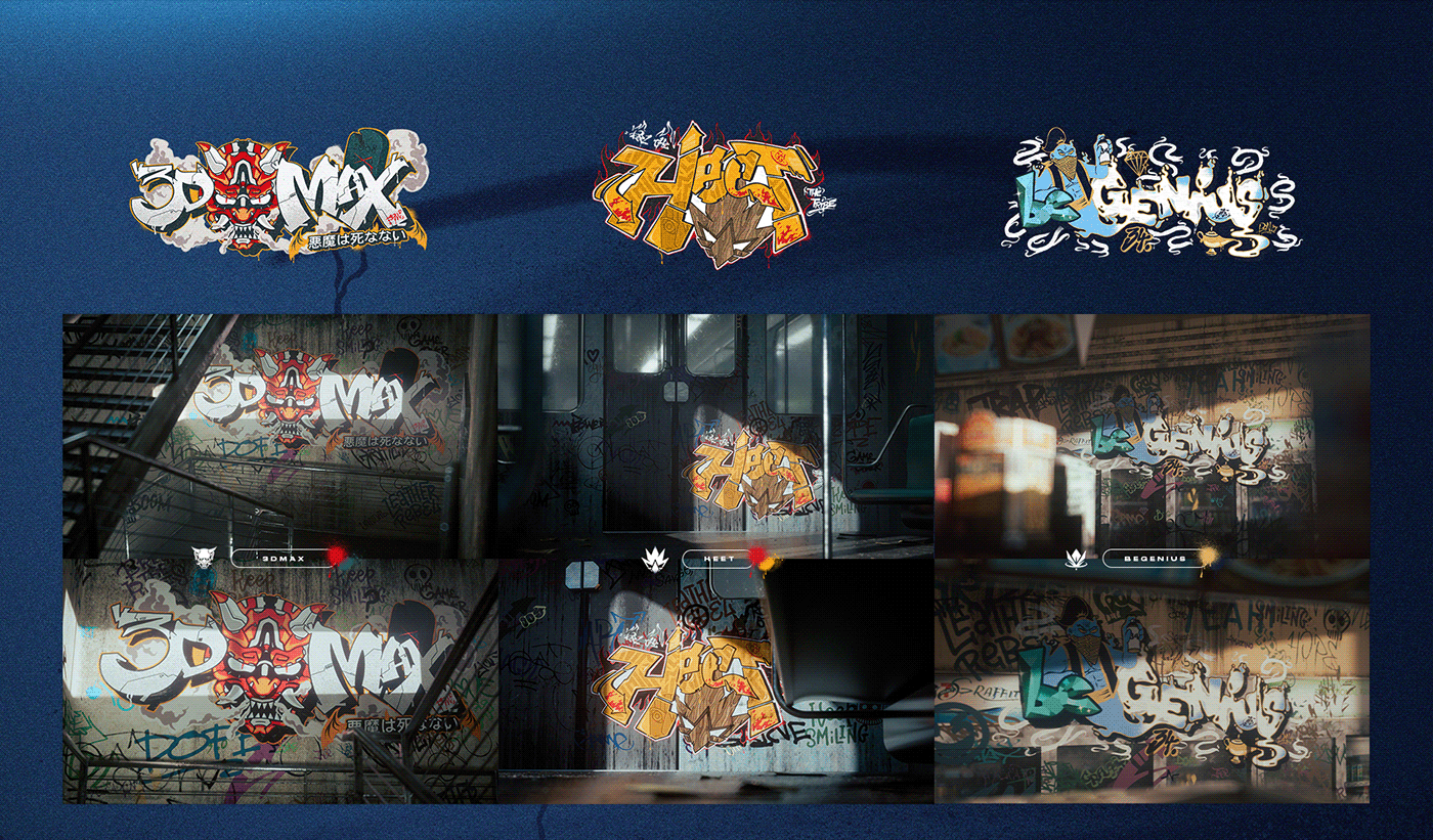 art direction  esports Gaming Graffiti live stencil stream Street Twitch Valorant