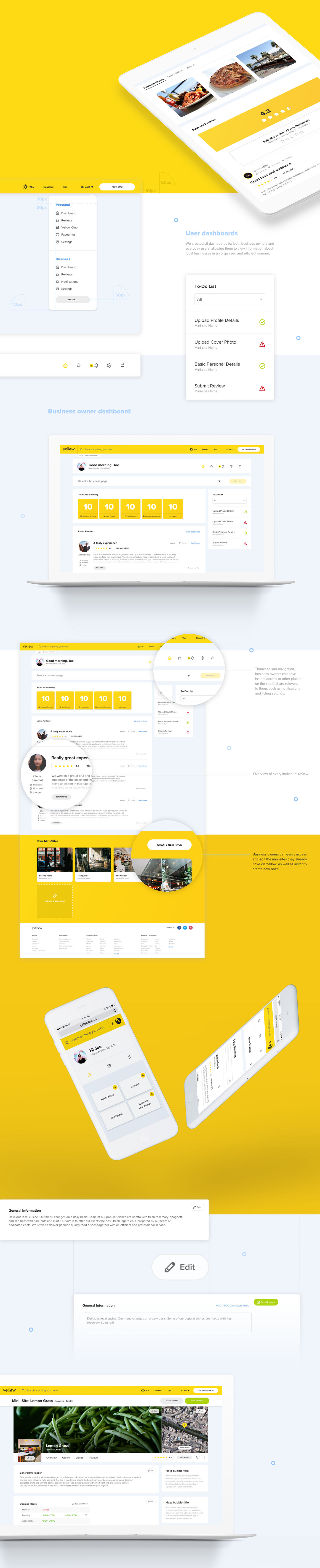 Web Design  wireframes user personas Prototyping Interaction design  brnd wgn malta yellow search dashboard