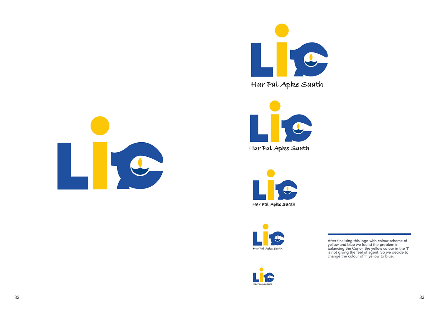 design rebranding Government designs graphics brand identity Logo Design indiangovernment LIC rebranding rebranding report