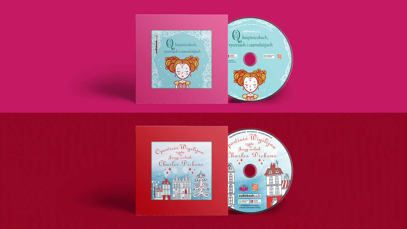 design children kids cd dtp Desktop Publishing book e-book story audiobook printed Web online visualisation cover