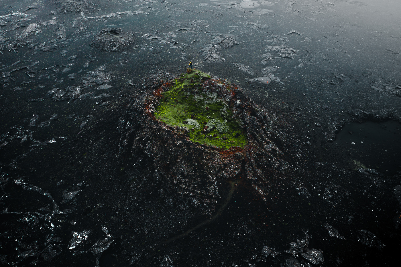 Aerial Photography Photography  iceland lightroom Drone photography Digital Art  fine art photography DJI moodboard volcano