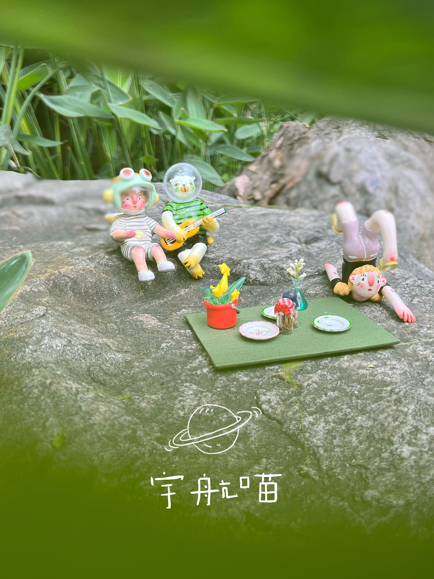 art characters clay colorful digital Exhibition  toy