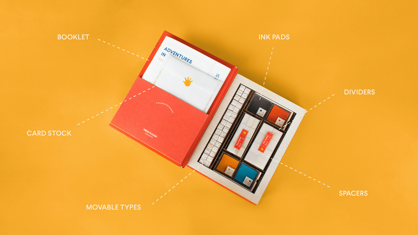 chinese kit letterpress Packaging print type typesetting app UI/UX campaign