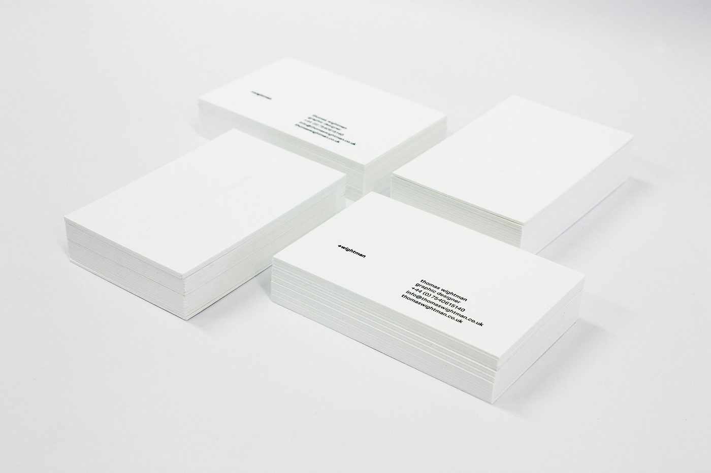 brand identity print embossing debossing Blind Debossing  gfsmith Business Cards stationary cranes letra  glasgow press 
