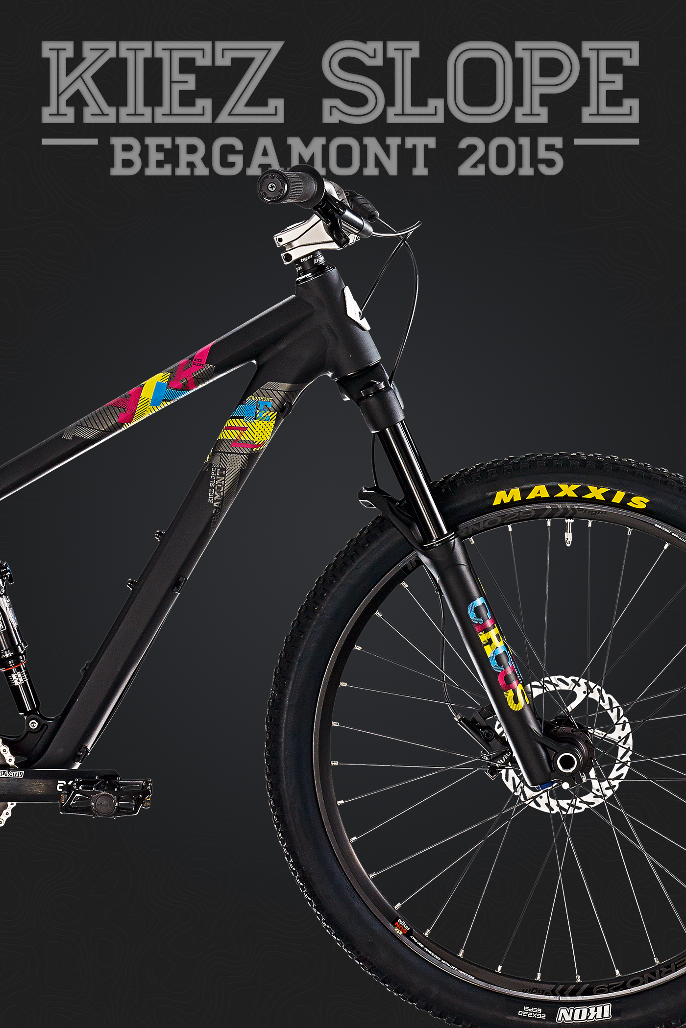 Bicycle bicycle decal design design MTB slopestyle Bergamont mountain bike mtb design mountain bikes design
