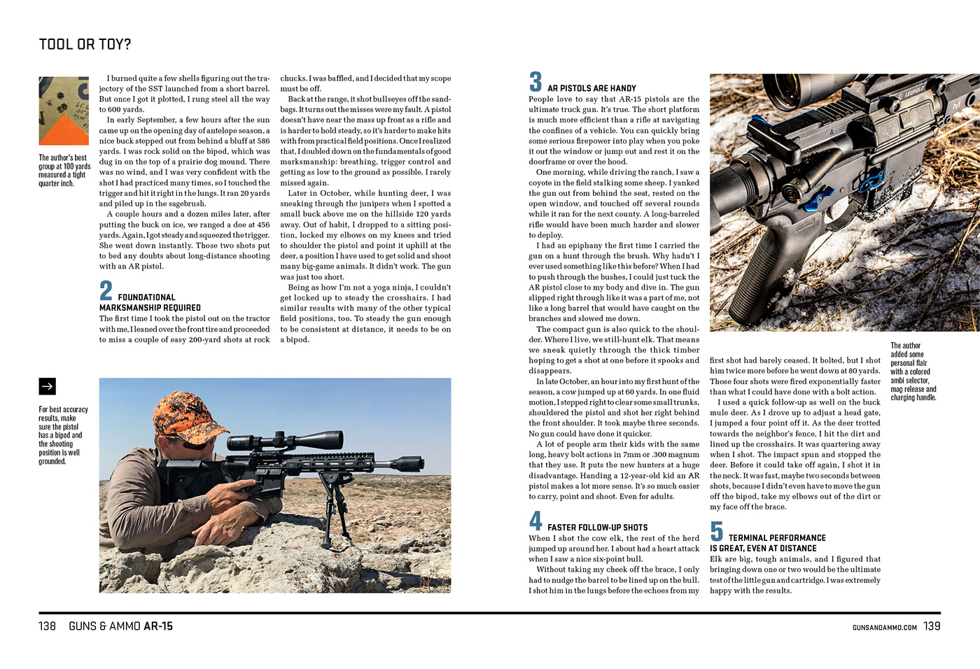 guns magazine Firearms AR-15