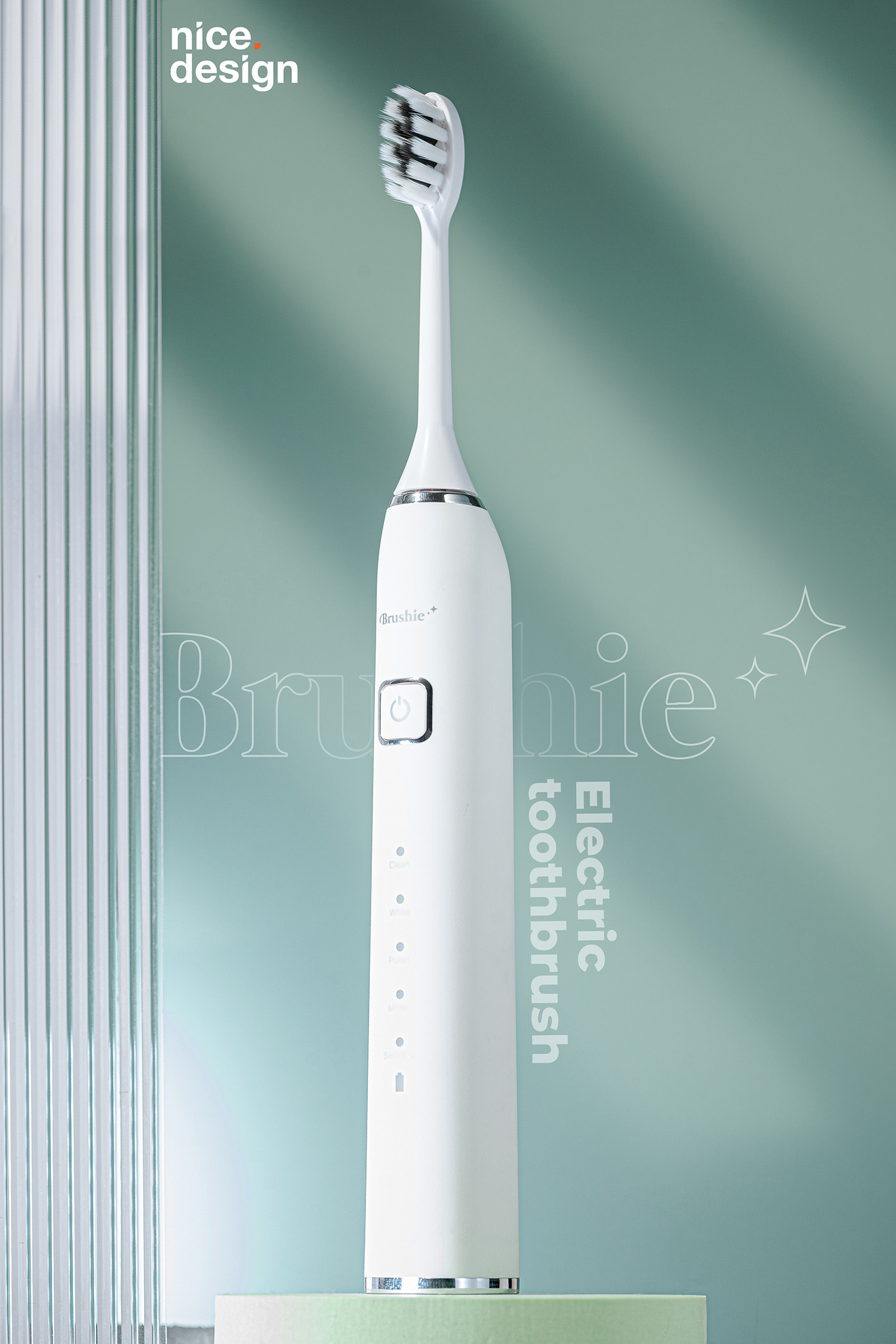Photography  electric toothbrush product design 