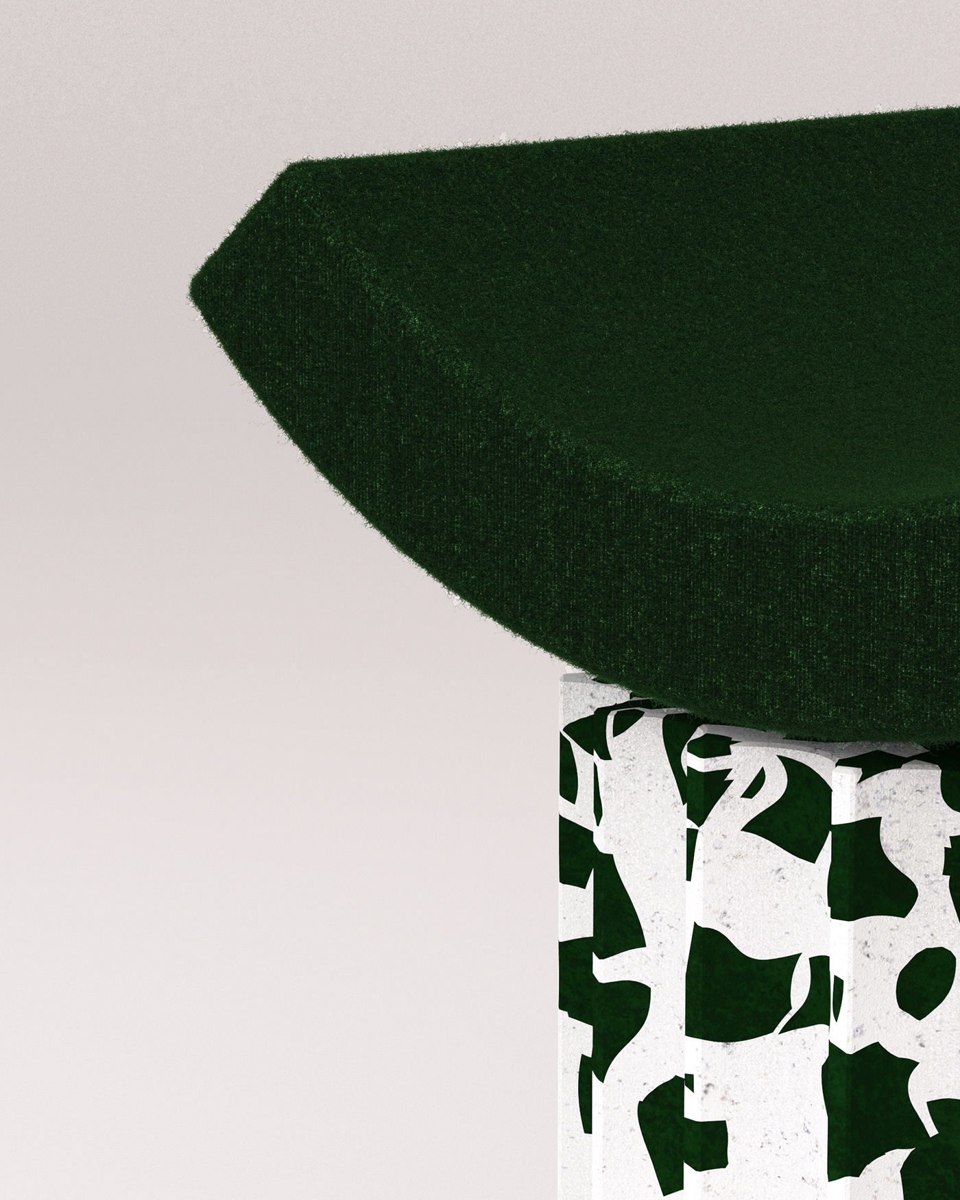 stool design fabric Marble color Interior DesignProduit productdesign
