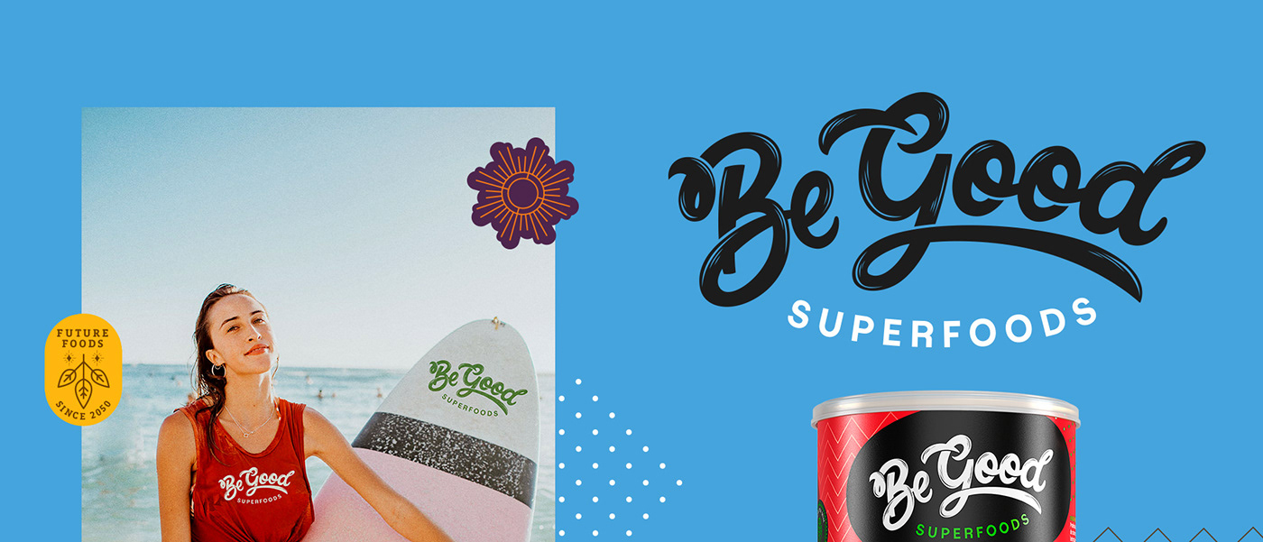 branding  brand identity Logo Design visual identity Packaging superfood healthy Food 